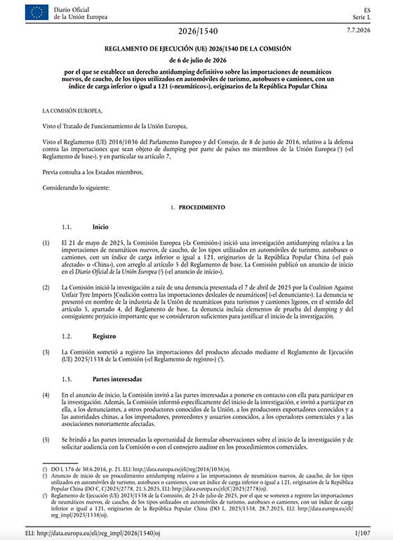 1-REGLAMENTO-ANTIDUMPING Reglamento antidumping