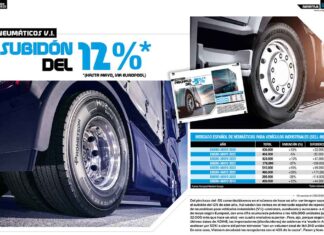 Neumáticos V.I. : subidón del 12% vía Europool hasta mayo (Reportaje) Neumáticos V.I.