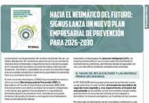 SIGNUS Ecovalor lanza un nuevo Plan Empresarial de Prevención para 2026-2030: hacia el neumático del futuro Signus Plan Empresarial Prevención