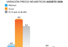 precio neumáticos agosto ADINE