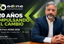 “20 años impulsando el cambio” (Carta abierta al sector de Óscar Bas, secretario ejecutivo de ADINE) ADINE Óscar Bas