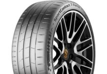 Tres neumáticos Continental, en primera monta de los nuevos Porsche Panamera G3 II y Cayenne E4 en llantas de 21″ y 22 pulgadas Continental SportContact 7 Force