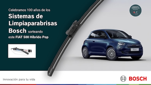 Bosch extra Bosch y su programa extra celebran los 100 años del sistema de limpiaparabrisas eléctrico