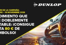 Dunlop ofrece un reembolso de hasta 80 euros para impulsar la renovación de neumáticos este otoño Dunlop campaña reembolso
