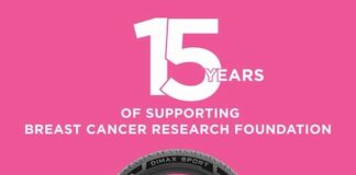 Radar Tyres: 15 años de colaborando con la Fundación para la Investigación del Cáncer de Mama