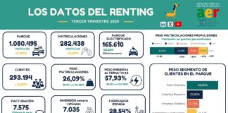 datos renting tercer trimestre 2026